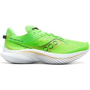 Saucony �T�b�J�j�[ �����Y �X�j�[�J�[ �ySaucony Kinvara 14 Slime Gold�z �T�C�Y US_7(25.0cm) Slime/Gold