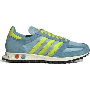 adidas �A�f�B�_�X �����Y �X�j�[�J�[ �yadidas LA Trainer OG Preloved Blue Semi Solar Yellow�z �T�C�Y US_9.5(27.5cm) Preloved Blue/Semi Solar Yellow/Icey Blue