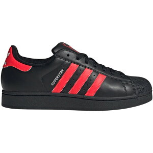 adidas �A�f�B�_�X �����Y �X�j�[�J�[ �yadidas Superstar II Core Black Lucid Red Cloud White�z �T�C�Y US_7(25.0cm) Core Black/Lucid Red/Cloud White