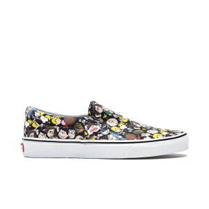 Vans �o���Y �����Y �X�j�[�J�[ �yVans Slip-On Peanuts the Gang�z �T�C�Y US_M_3.5 The Gang/Black
