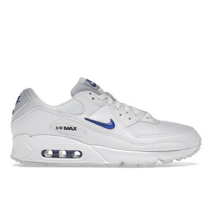 Nike �i�C�L �����Y �X�j�[�J�[ �yNike Air Max 90 Jewel White Royal�z �T�C�Y US_10.5(28.5cm) White/Royal