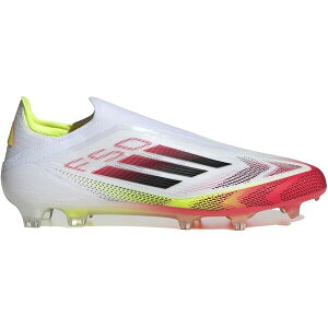 adidas �A�f�B�_�X �����Y �X�j�[�J�[ �yadidas F50 Elite Laceless FG Solar Pack�z �T�C�Y US_12.5(30.5cm) Cloud White/Core Black/Solar Yellow