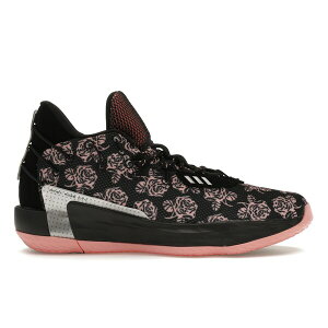 adidas �A�f�B�_�X �����Y �X�j�[�J�[ �yadidas Dame 7 Rose City All-Star�z �T�C�Y US_7(25.0cm) Core Black/Glow Pink/Silver Metallic