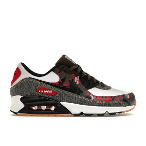 Nike �i�C�L �����Y �X�j�[�J�[ �yNike Air Max 90 Remix�z �T�C�Y US_11(29.0cm) White/Black-Metallic Gold-Cargo Khaki
