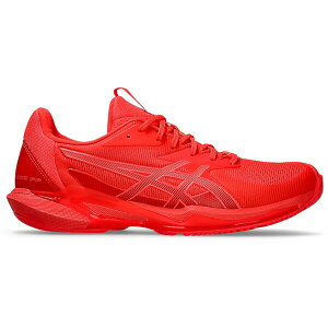 ASICS �A�V�b�N�X �����Y �X�j�[�J�[ �yASICS Solution Speed FF 3 Flash Red Blazing Coral�z �T�C�Y US_8.5(26.5cm) Flash Red/Blazing Coral