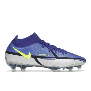 Nike �i�C�L �����Y �X�j�[�J�[ �yNike Phantom GT2 DF Elite FG Recharge Pack�z �T�C�Y US_9(27.0cm) Sapphire/Grey Fog/Blue Void/Volt
