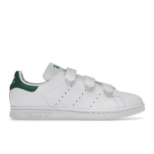 adidas �A�f�B�_�X �����Y �X�j�[�J�[ �yadidas Stan Smith OG Velcro Fairway Green�z �T�C�Y US_5(23.0cm) Cloud White/Cloud White/Green