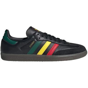 adidas �A�f�B�_�X �����Y �X�j�[�J�[ �yadidas Samba OG Black Rasta�z �T�C�Y US_11(29.0cm) Core Black/Yellow/Collegiate Green