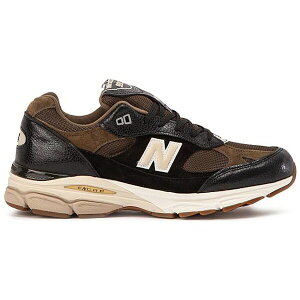 New Balance �j���[�o�����X �����Y �X�j�[�J�[ �yNew Balance 991.9 MiUK Caviar and Vodka�z �T�C�Y US_10(28.0cm) Black/Brown