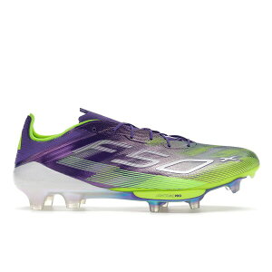 adidas �A�f�B�_�X �����Y �X�j�[�J�[ �yadidas F50+ FG Radiant Blaze Pack�z �T�C�Y US_8(26.0cm) Purple Rush/Cloud White/Lucid Lemon