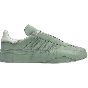 adidas �A�f�B�_�X �����Y �X�j�[�J�[ �yadidas Y-3 Gazelle Silver Green Off White Light Brown�z �T�C�Y US_9(27.0cm) Silver Green/Off White/Light Brown