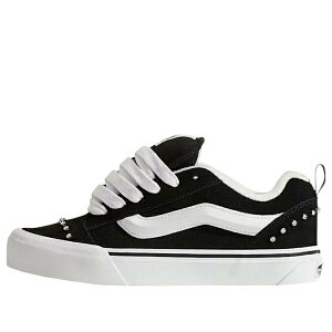 Vans �o���Y �����Y �X�j�[�J�[ �yVans Knu Skool 'Black' VN000D75Y28�z �T�C�Y US_7.5(25.5cm)