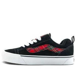 Vans �o���Y �����Y �X�j�[�J�[ �yVANS Knu Skool 'Black Red' VN0009QC3M5�z �T�C�Y US_7.5(25.5cm)