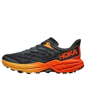 HOKA ONE ONE �z�J�I�l�I�l �����Y �X�j�[�J�[ �yHOKA ONE ONE Speedgoat 5 'Dark Grey Orange' 1123157-CFLM�z �T�C�Y US_8(26.0cm)