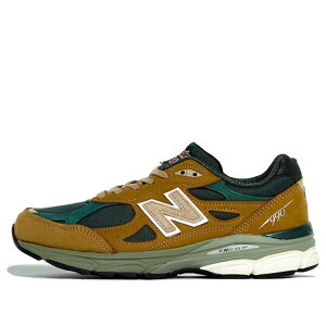 New Balance �j���[�o�����X �����Y �X�j�[�J�[ �yNew Balance Teddy Santis x 990v3 Made in USA 'Tan Green' M990WG3�z �T�C�Y US_12(30.0cm)