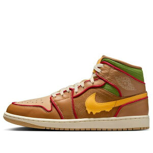 Jordan �W���[�_�� �����Y �X�j�[�J�[ �yAir Jordan 1 Mid SE 'Cheeseburger' IB7403-224�z �T�C�Y US_8(26.0cm)