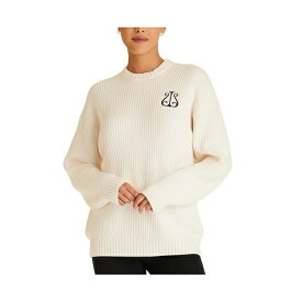 アララ レディース ニット&セーター アウター Adult Women Crest Sweater Bone