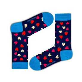 ラブ ソック カンパニー レディース 靴下 アンダーウェア Women's Super Soft Cotton Novelty Socks Navy