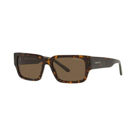 アーネット レディース サングラス＆アイウェア アクセサリー Unisex Sunglasses, AN4296 DAKEN 54 Dark Havana