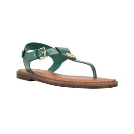 トミー ヒルフィガー レディース サンダル シューズ Women's Bennia Thong Sandals Green