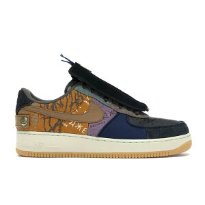 Nike �i�C�L �����Y �X�j�[�J�[ �yNike Air Force 1 Low Travis Scott Cactus Jack�z �T�C�Y US_8.5(26.5cm) Multi-Color/Muted Bronze-Fossil