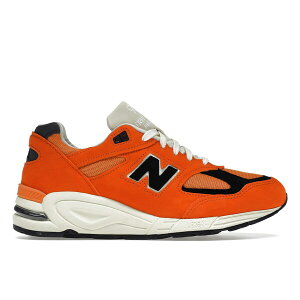 New Balance �j���[�o�����X �����Y �X�j�[�J�[ �yNew Balance 990v2 MiUSA Marigold�z �T�C�Y US_8.5(26.5cm) Marigold/Black
