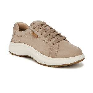 hN^[EV[ fB[X Xj[J[ V[Y Women's Feel Good Plantar Fasciitis Lace Up Sneakers Taupe Leather