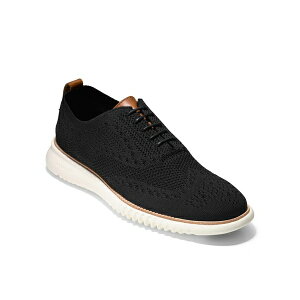 �R�[���n�[�� �����Y �h���X�V���[�Y �V���[�Y Men's 2.Zerogrand Stitchlite Oxford Shoes Black, White