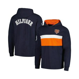g~[ qtBK[ Y Vc gbvX Men's Navy Chicago Bears Morgan Long Sleeve Hoodie T-Shirt Navy