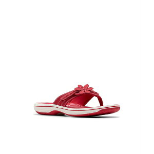 N[NX fB[X T_ V[Y Cloudsteppers Women's Breeze Opal H Slip-On Sandals Cherry Synthetic