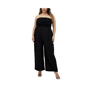 VeB[VbN fB[X JWApc {gX Plus Size Jessa Jumpsuit Black