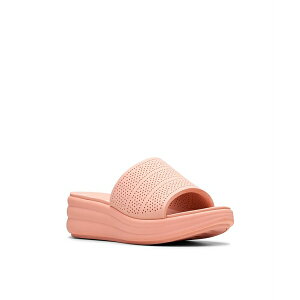 N[NX fB[X T_ V[Y Cloudsteppers Women's Drift Twist Slip-On Flat Sandals Peach