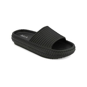~A fB[X T_ V[Y Women's Luvly Slip-On Pool Flats Black