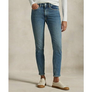 �����t���[���� ���f�B�[�X �f�j���p���c �{�g���X Women's Mid-Rise Super-Slim Jeans Antares Wash