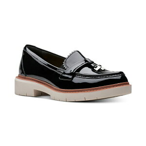 N[NX fB[X Xb|E[t@[ V[Y Women's Westlynn Bella Lug-Sole Comfort Loafers Black Pat