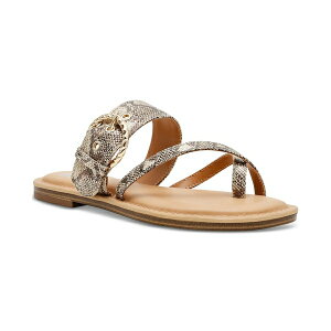fBBh`Fr^ fB[X T_ V[Y Women's Joolz Buckle Slip-On Flat Sandals Exotic Snake