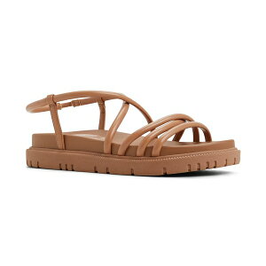 LV[ fB[X T_ V[Y Women's Brooke Slip-On Flat Sandals Light Brown