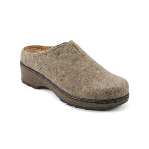A[X fB[X T_ V[Y Women's Kolia Slip-On Heeled Clogs Light Brown