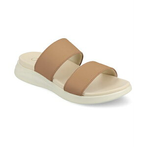 W[j[RNV fB[X T_ V[Y Women's Janis Double Band Comfort Wedge Sandals Sand