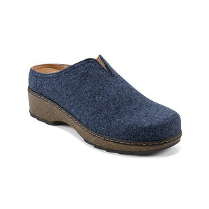 A[X fB[X T_ V[Y Women's Kolia Slip-On Heeled Clogs Dark Blue