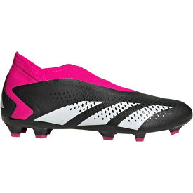 アディダス メンズ サッカー スポーツ adidas Predator Accuracy.3 LL FG Soccer Cleats Black/Pink