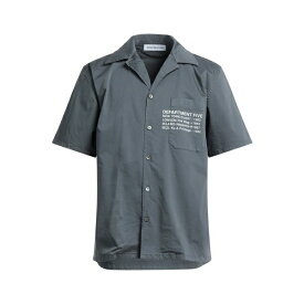 【送料無料】 デパートメントファイブ メンズ シャツ トップス Shirts Grey