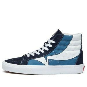 Vans �o���Y �����Y �X�j�[�J�[ �yVans SK8-HI Reissue 'Warp - Parisian Night Navy' VN0A4U3D21Q�z �T�C�Y US_8(26.0cm)