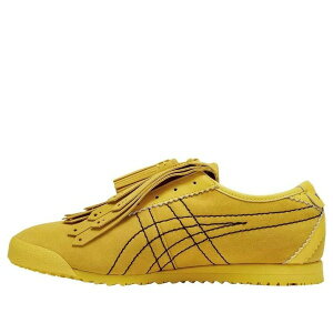 Onitsuka Tiger �I�j�c�J�^�C�K�[ �����Y �X�j�[�J�[ �yOnitsuka Tiger Mexico 66 Fringe 'Yellow Black' 1183C576-750�z �T�C�Y US_12(30.0cm)