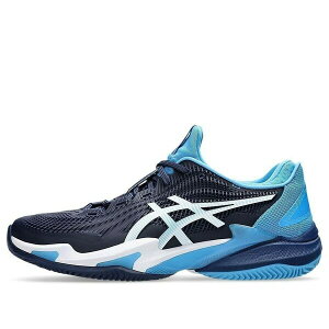 ASICS �A�V�b�N�X �����Y �X�j�[�J�[ �yASICS Court FF 3 Novak Clay 'Blue Expanse White' 1041A362-963�z �T�C�Y US_9(27.0cm)