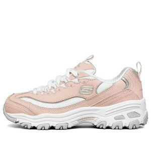 Skechers �X�P�b�`���[�Y �����Y �X�j�[�J�[ �ySkechers D'Lites Low-Top Running Shoes K Pink 80587L-LPKW�z �T�C�Y US_6(24.0cm)