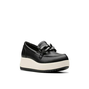 N[NX fB[X Xb|E[t@[ V[Y Collection Zylah May Low-Heel Loafers Black, White Leather