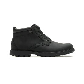 ロックポート メンズ ブーツ シューズ Men's Storm Surge Plain Toe Boots Black