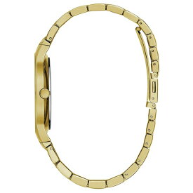 キャラベル レディース 腕時計 アクセサリー Men's Diamond-Accent Gold-Tone Stainless Steel Bracelet Watch 40mm Gold