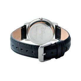 イーウォッチファクトリー レディース 腕時計 アクセサリー Disney Eeyor Men's Cardiff Silver Alloy Watch Black